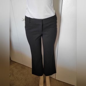 Loft Julie Crop Pants Size 4P black